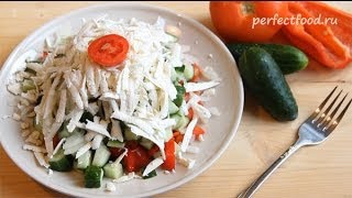 Шопский салат - рецепт Шопский салат - рецепт