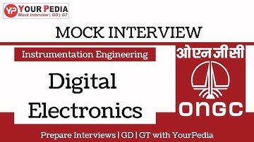 Digital Electronics | Mock Interview | Digital Electronics Interview Questions  for ONGC