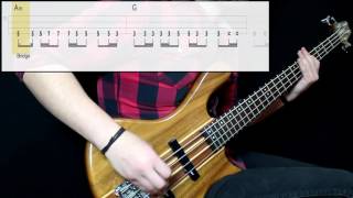 Red Hot Chili Peppers - The Zephyr Song (Bass Only) (Play Along Tabs In Video)