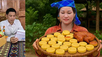 How to Make Cheese Coins to Sell at the Market - Gardening - Living with Nature | Ly Phuc An