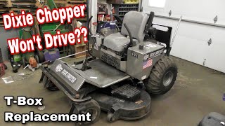 Dixie Chopper WON'T DRIVE? Fix It! (TBox)