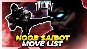 NOOB SAIBOT MOVE LIST - Mortal Kombat Trilogy (MKT)