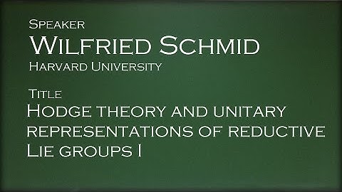 Wilfried Schmid - Hodge theory and unitary representations of reductive Lie groups I
