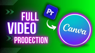 Full video production On Canva // Canva video Editing