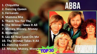 ABBA 2024 MIX Favorite Songs  Chiquitita, Dancing Queen, Fernando, Mamma Mia