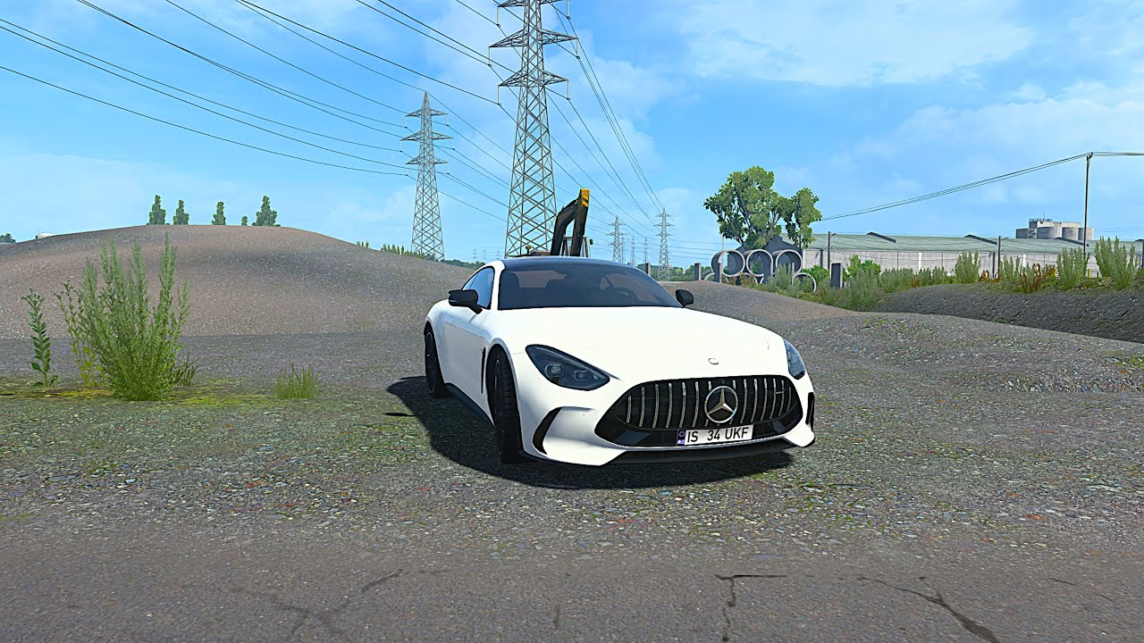 Realistic Car Driving - Mercedes AMG GT63 Coupe - Euro Truck Simulator 2 1.57