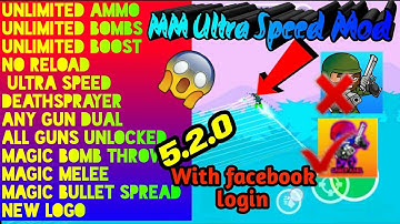 #DA2 mini militia Ultra Speed mod 5.2.0 || Latest version || By piano and tech shreyas ||