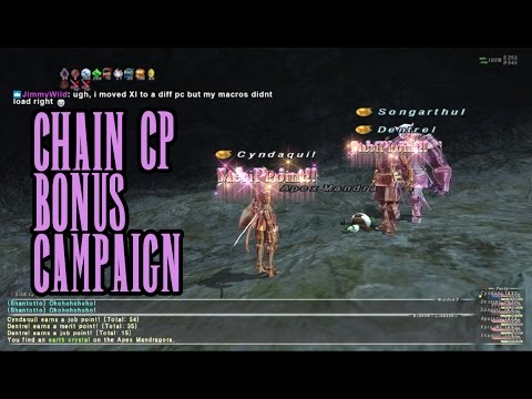 FFXI - Chain CP Bonus Campaign - 11/14/2016