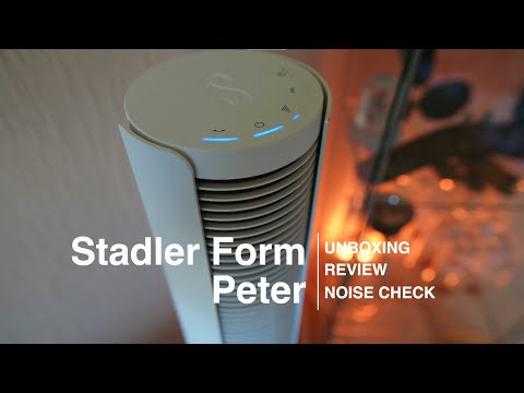 Stadler Form Peter - Turmventilator Review und Lautstärke test - Dyson Cool AM07 alternative?