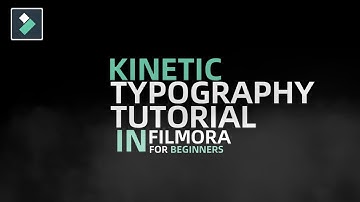 (Filmora 11): Kinetic Typography Tutorial