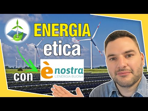 ènostra è il fornitore etico di energia elettrica da fonti di energie rinnovabili