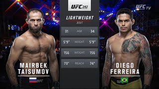 UFC 242: Ferreira vs. Taisumov (Full Fight Highlights)