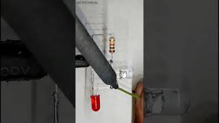 Top electronics project with BC547 transistor shorts viral youtubeshorts