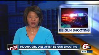 8-year-old Indiana girl dies after being shot in the eye by a BB gun