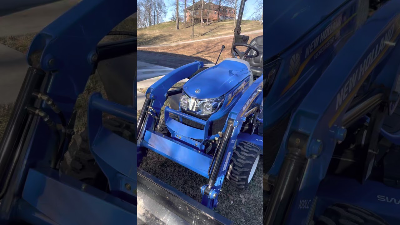2019 New Holland 25S cold start