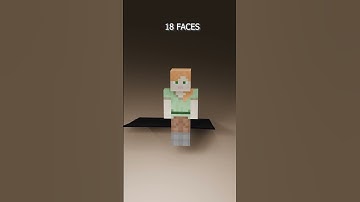 Minecraft Alex cloth simulation #blender #minecraft #3danimation #asmrsounds #funny