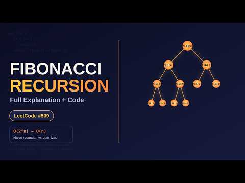 Fibonacci Series Using Recursion in C++ | DSA | Recursion Explained