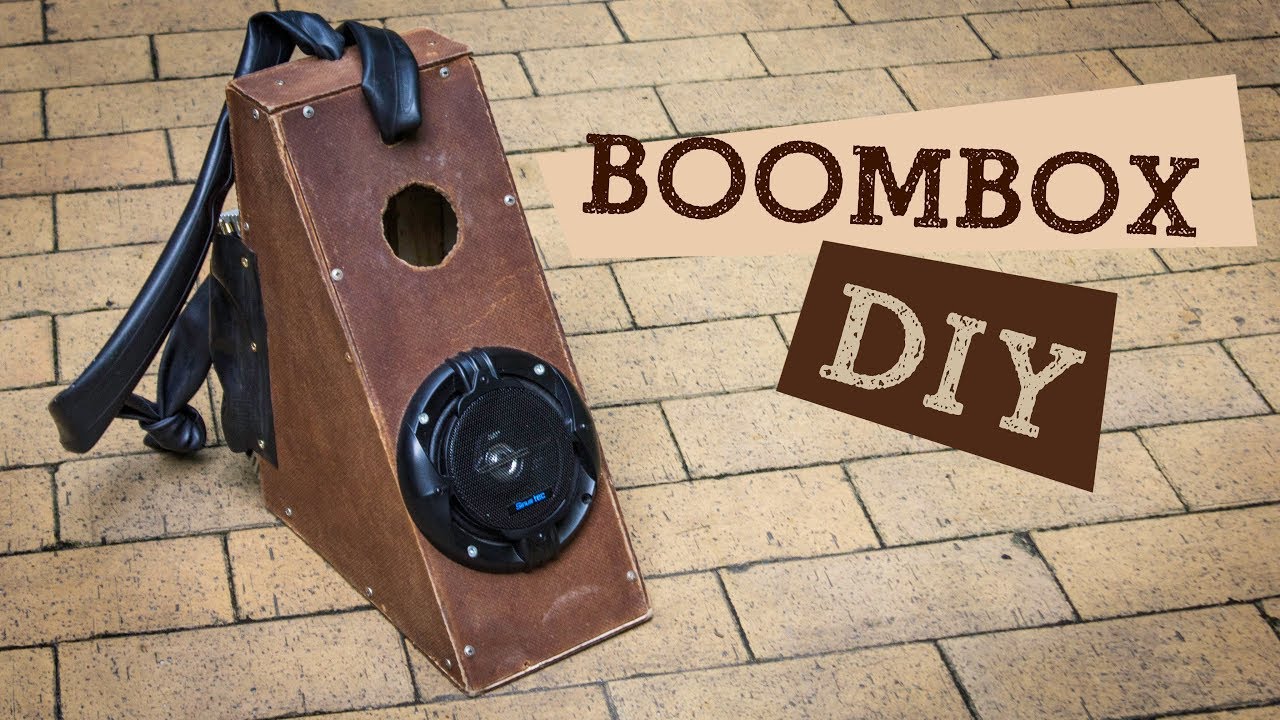 Tuto Boombox DIY