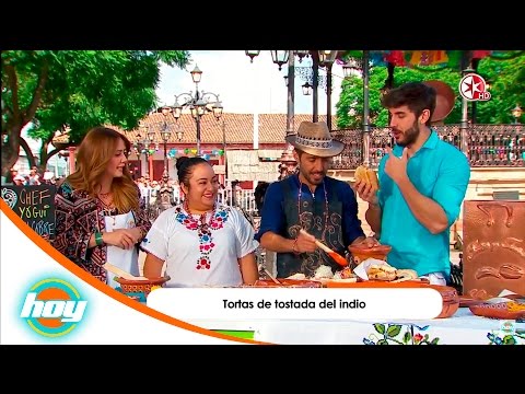 Tortas de tostada del indio | Chef Yogui | Hoy