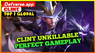 Top 1 Global Clint Unkillable | Top 1 Global Clint Defverse.app - MLBB