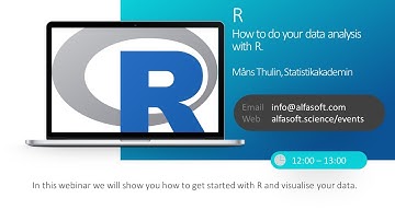 How to do your data analysis with R