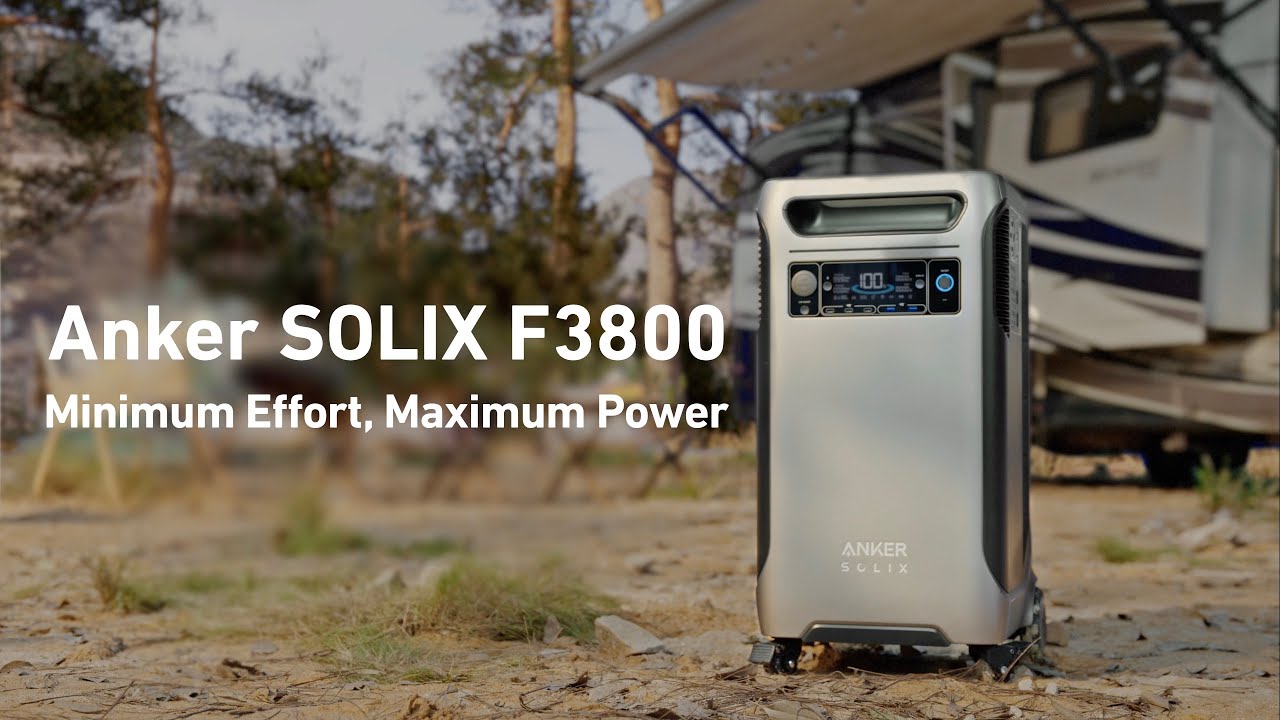 Anker SOLIX F3800 - The Most Accessible Home Power System 