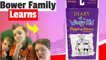 Bower Family Learns Diary Of A Wimpy Kids Flipping Frenzy