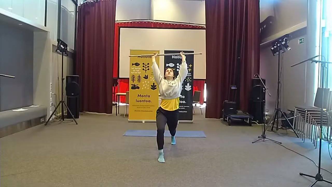 Kehonhuolto 18. Väline: keppi