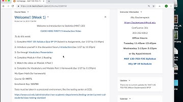MAT 135 Intro Video
