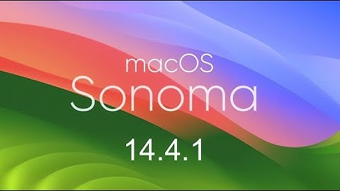 macOS Sonoma 14.4.1 Update Released with Bug Fixes & Security Fixes