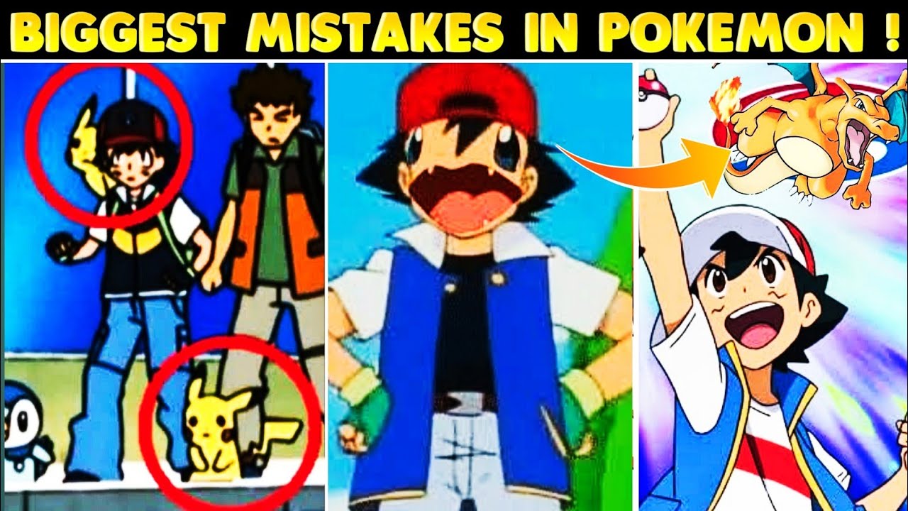 Ash Charizard Return🔥 Top 10 Biggest Mistakes In Pokemon Anime Pokemon Mistakes In Hindi 