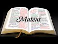 Evangelho de Mateus completo (Bíblia em áudio)