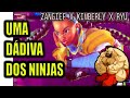 RAPAZ! TÁ FOD@%#  kkkkk - ZANGIEF X RYU X KIMBERLY - SF 6