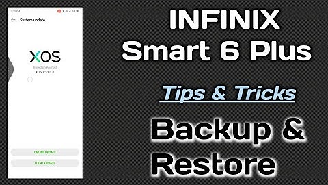 INFINIX Smart 6 Plus 📱 setting setup 👉Backup & Restore #infinix
