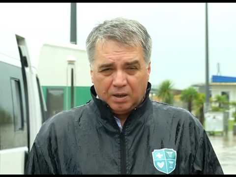 ბათუმის ბულვარში მოძრავი ამბულატორია განთავსდა