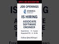 Emmes Group Hiring Associate Software Engineer | 0–2 Years Exp | Apply Now