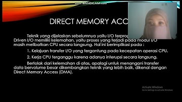 ARSITEKTUR DAN ORGANISASI KOMPUTER ( INPUT/OUTPUT )