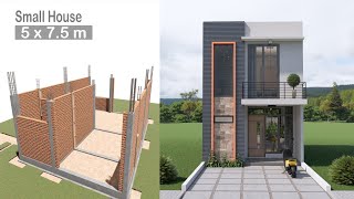 Download lagu Build a beautiful and comfortable small house 5 x 7.5 meters