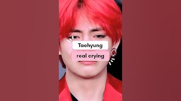 Bts Taehyung fake crying vs real crying #taehyungfunny #shorts