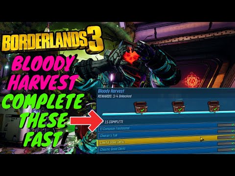 Video: Gearbox Enthüllt Borderlands 3s Bevorstehendes Halloween-Event Bloody Harvest