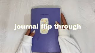 the one with the 2021 journal flip through