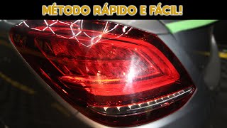 COMO POLIR A LANTERNA DO CARRO | TIRAR RISCOS DO ACRÍLICO