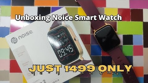 Unboxing Noise Colorfit Icon 2 1.8
