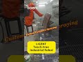 One robot equals ten workers: The secret behind furniture spraying #automation  #robotics #factory