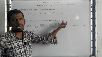 Class 12 Maths | Chapter– 7 | Applications of Differential calculus | Example: 7.40