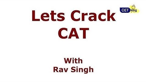 How to crack #CAT ... Must watch for all MBA aspirants Target IIMs