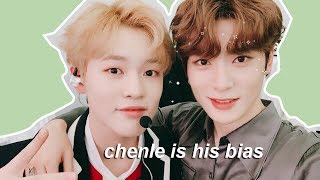 jaehyun is a big chenle fanboy