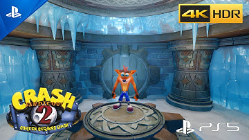 Crash Bandicoot N 2 Cortex Strikes Back (PS5) 4K HDR Gameplay - Part 2