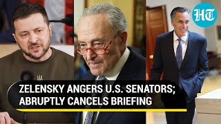 Zelensky Cancels U.S. Senate Briefing Last Minute; Ugly War Of Words Over Ukraine War Funding