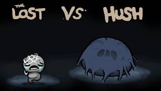 Tainted Lost vs Hush (First run ever, NO HOLY CARD) - The Binding of Isaac: Repentance